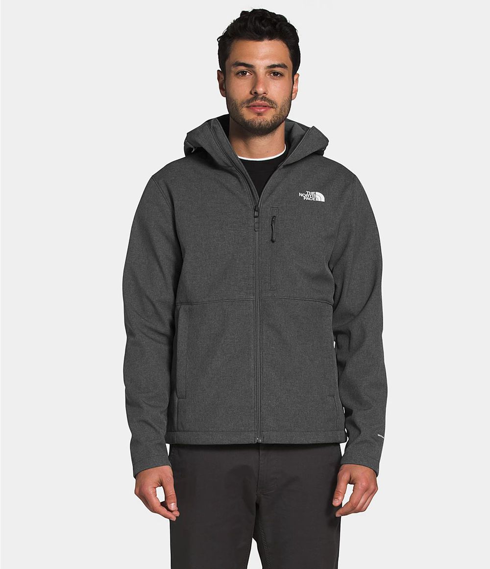 The North Face Apex Bionic Kapuzenpullover Herren - DunkelGrau CH-169TDJE